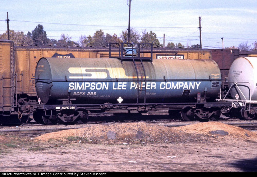 Simpson Lee Paper chlorine tank ACFX #286